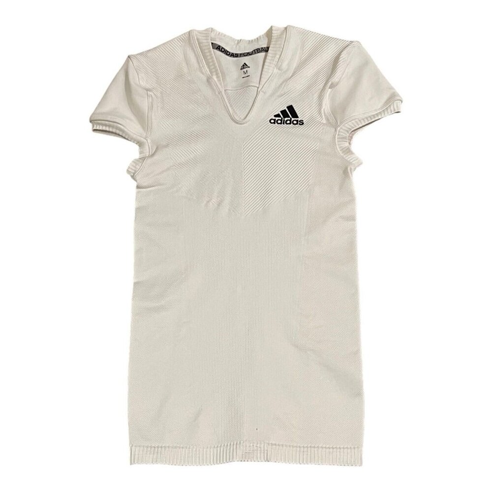 adidas Primeknit A1 Football Jersey White & Black Men's Size M DQ3446 NWOT